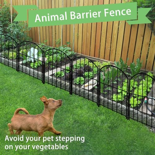 Decorative Garden Fence, 17in x 20ft No Dig Fence - Image 2
