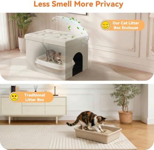 Cat Litter Box Enclosure Furniture - Image 5