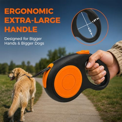 Sevy Stretch 26FT Retractable Dog Leash - Image 3