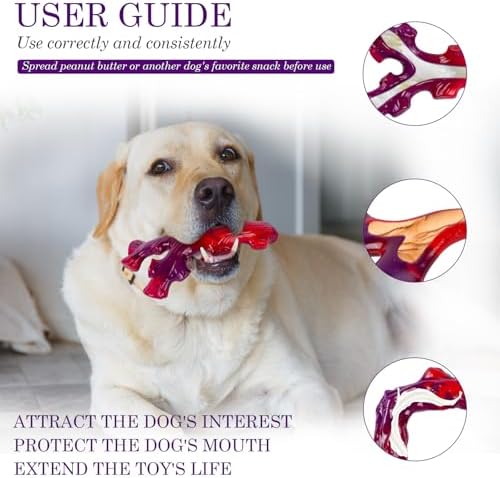 Frienhund 3 Pack Indestructible Dog Chew Bones - Image 6