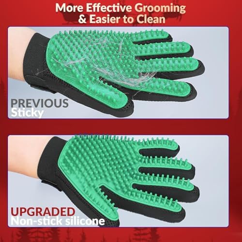 Pet Hair Removal Glove with 255 Silicone Tips - Image 2