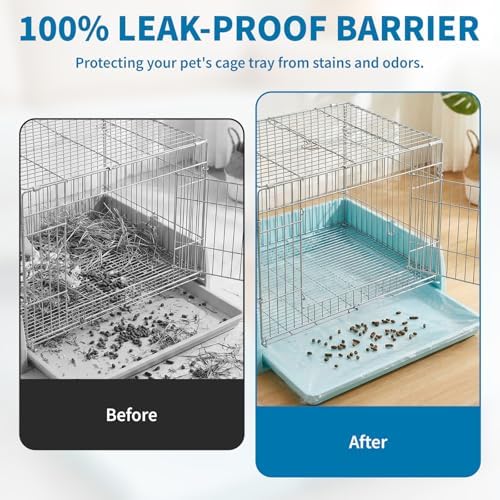 70 Pcs Disposable Plastic Cage Liners - Image 3