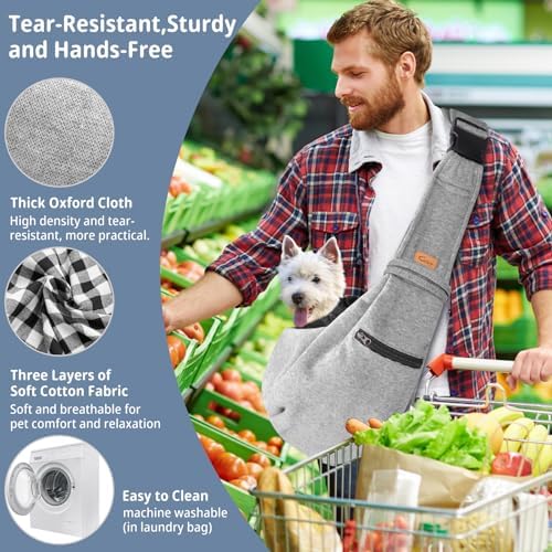 CUBY Dog and Cat Sling Carrier - Image 6