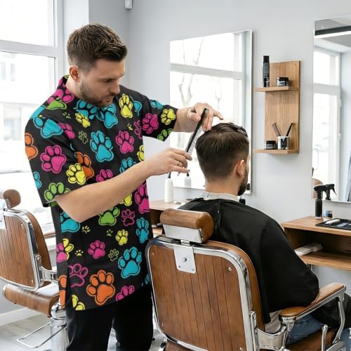 Funny Print Barber Jackets & Smocks - Image 3