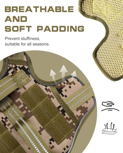 Dog Harness, Tactical No Pull for Small Sized Dog - Image 5