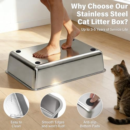 Stainless Steel Litter Box - Image 7