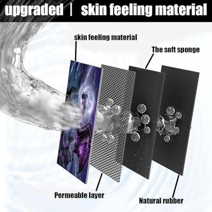 Bath Mat Rug, Majestic Purple Dragon Non Slip Quick Dry Super Absorbent Thin - Image 2