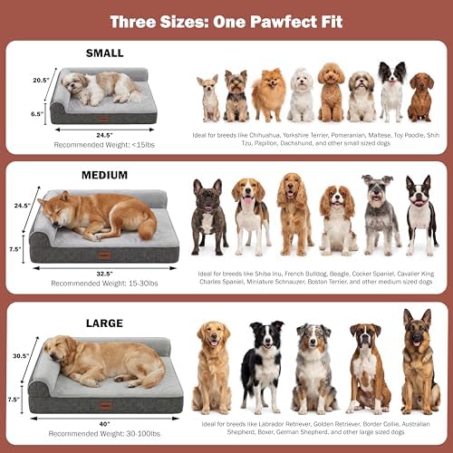 Pawfect Orthopedic Dog Bed for Small, Medium & Large Dogs, Memory Foam Pet Bed - Image 7