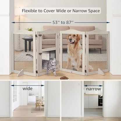 beeNbkks Freestanding Dog Gate - Image 4