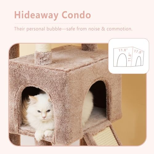 Heybly 64.2" Heavy-Duty Cat Tree - Image 5
