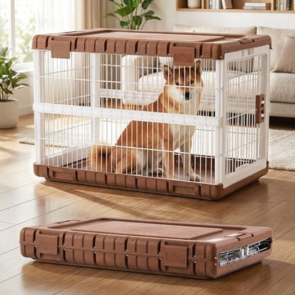 ZOMISIA 36" L Collapsible Dog Crate by Zomisia