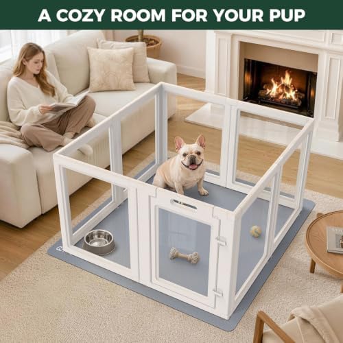 FXW AuraSpace Acrylic Indoor Dog Playpen - Image 2