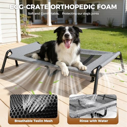 Lekereise Cooling Elevated Dog Bed - Image 5