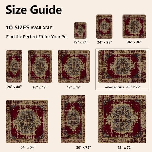 Washable Pee Pads for Dogs 48"x72" 2 Pack Reusable Puppy Potty Pad - Image 7