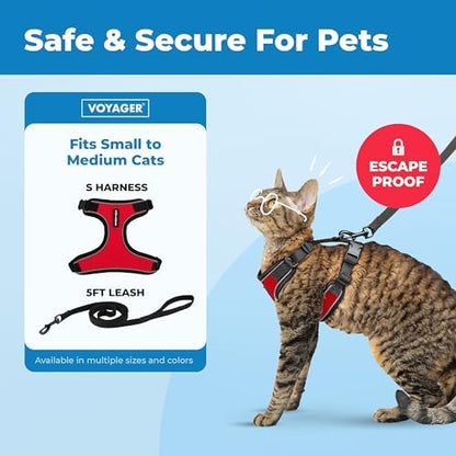 Voyager Escape-Proof Step-in Cat Harness & Leash - Image 2