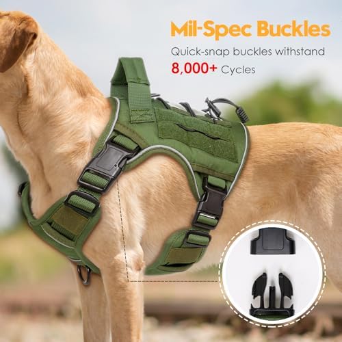 Heavy-Duty Tactical Dog Harness - Image 3