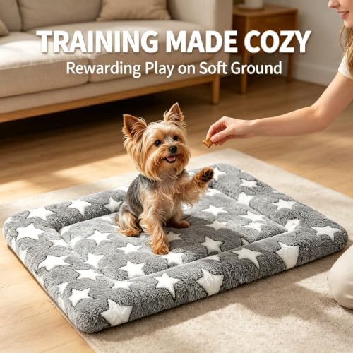 Dog Bed Mat - Soft Crate Pad for Kennel, Durable Pet Bed for Small Dogs & Cats - Image 3