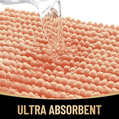 OLANLY Thick Chenille Small Bathroom Rugs 24x16, Absorbent Bath Mat - Image 3