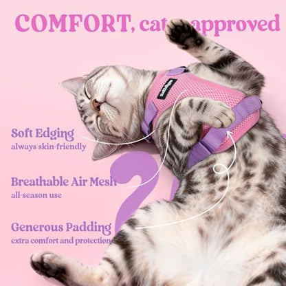 rabbitgoo Cat Harness and Leash Set, Escape Proof Vest - Image 4