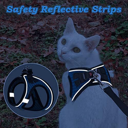 Cat Harness and Leash for Walking Escape Proof, Adjustable Kitten Vest Harness - Image 5