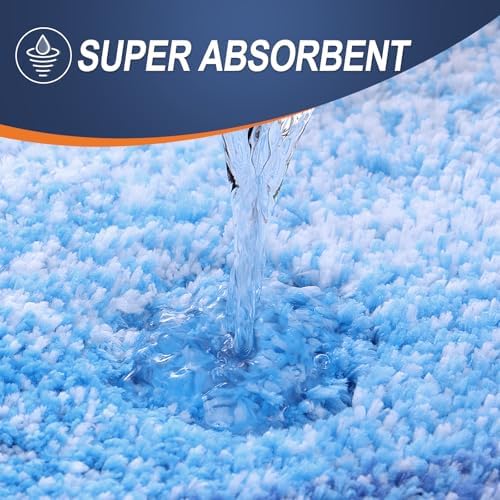 OLANLY Bathroom Runner Rug 40x24, Extra Soft Absorbent Microfiber Bath Rugs - Image 3