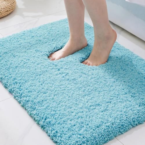ILANGO Bathroom Rugs 36" × 24", Extra Soft Absorbent Microfiber Bath Rugs by ILANGO