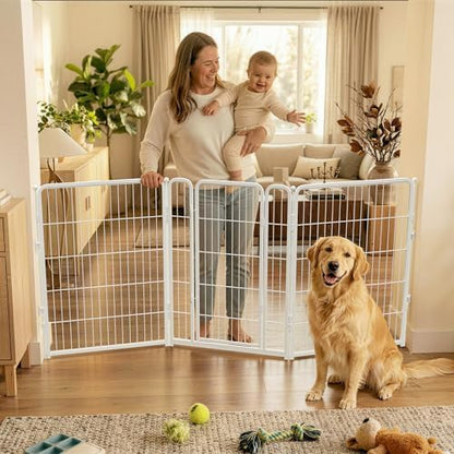 FXW Dog Gate, Extra Wide Adjustable by FXW