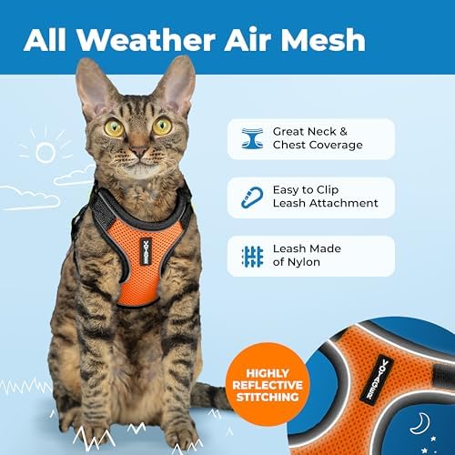 Voyager Escape-Proof Step-in Cat Harness & Leash - Image 3