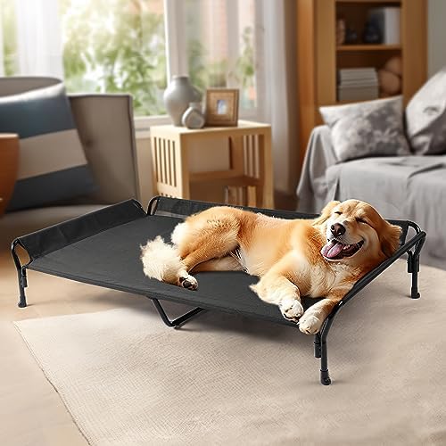 Veehoo Cooling Elevated Dog Bed, Raised Dog Cot - Image 6