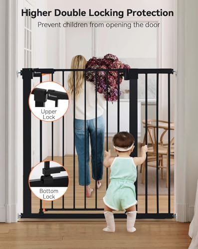 COMOMY 36" Extra Tall Baby Gate - Image 3