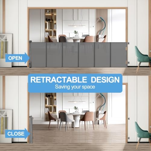 Veraste 165" Reinforced Retractable Baby Gate - Image 3