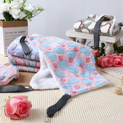 8 Pcs Cat Hammock for Cage, Pet Hammock Bed, Reversible Hanging Cat Hammocks - Image 3