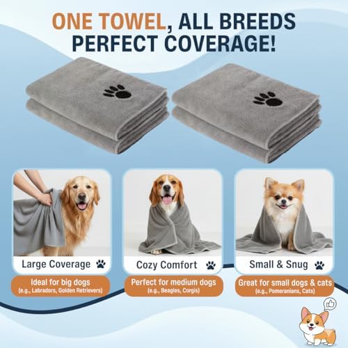 Dog Towel Keeps Your Pet Cozy After Every Use - Image 4