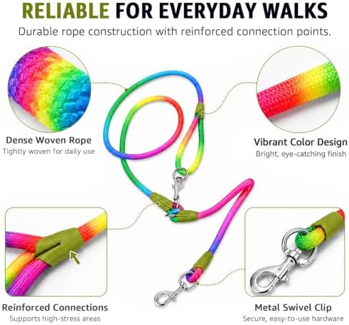 Hands Free Dog Leash Crossbody Dog Running Leash Handsfree Pet Rope - Image 5