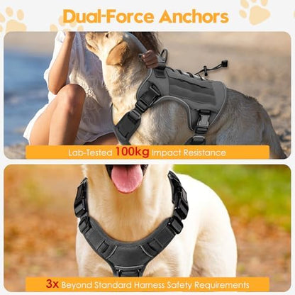Heavy-Duty Tactical Dog Harness - Image 4