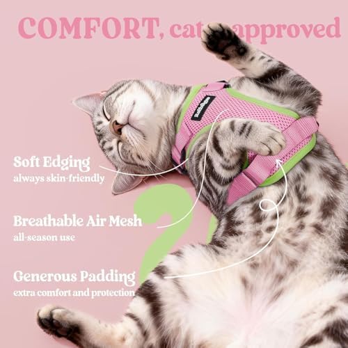 rabbitgoo Cat Harness and Leash Set, Escape Proof Vest - Image 4