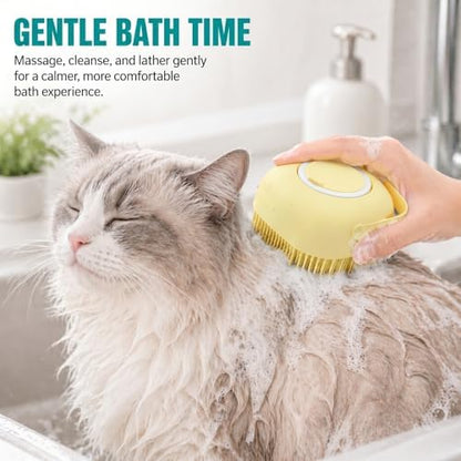 Soft Silicone Pet Bath Massage Brush - Image 6