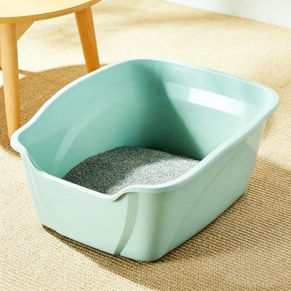 Cat Litter Box, Extra Large Open Top Litter Pan by Unknown