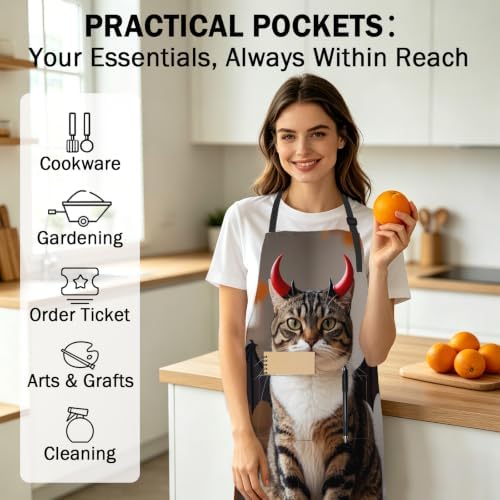 Funny Apron Polyester Grooming Aprons - Image 2