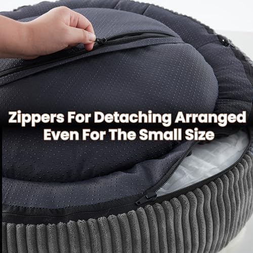 23 inches Calming Donut Dog Bed - Image 6