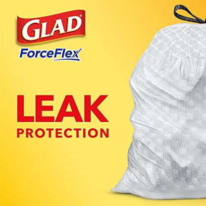 Glad ForceFlex Tall Kitchen Trash Bags, 13 Gallon, Gain Lavender - Image 2