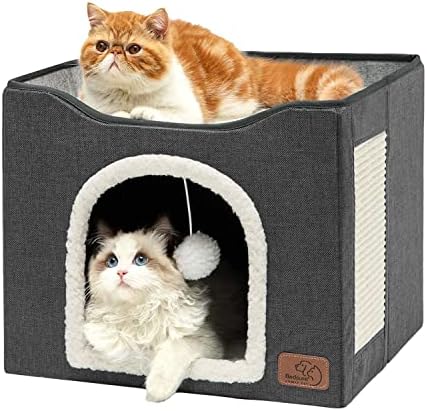 Bedsure Cat House Bed for Indoor Cats by BEDSURE