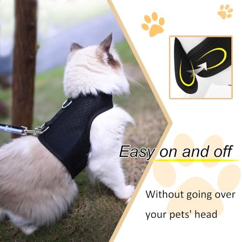 Cat Harness and Leash Set for Walking Escape Proof - Image 4