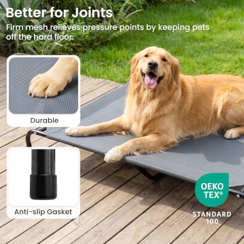 Love's cabin Elevated Cooling Dog Bed - Image 4