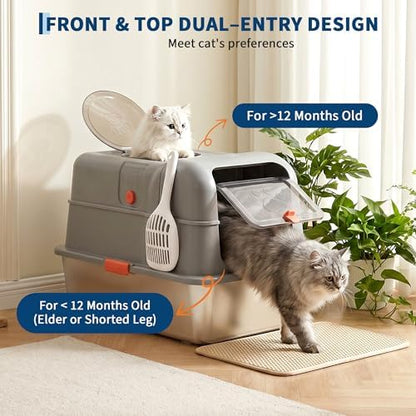 Fully Enclosed Dog Proof Litter Box - Image 5