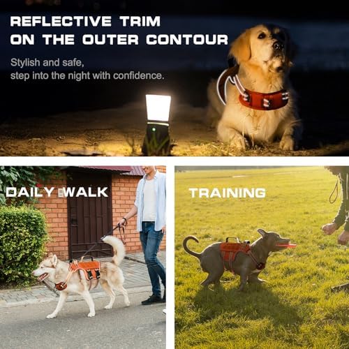 Dog Harness for Large Dogs, No Pull Tactical Vest - Image 4