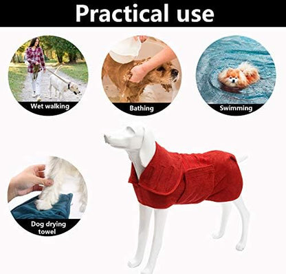 Geyecete Dog Drying Coat - Image 4
