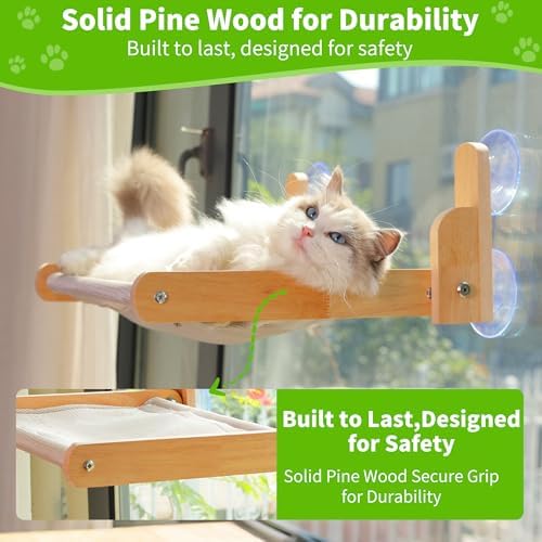 Cat Window Perch, Foldable Cat Hammock - Image 3