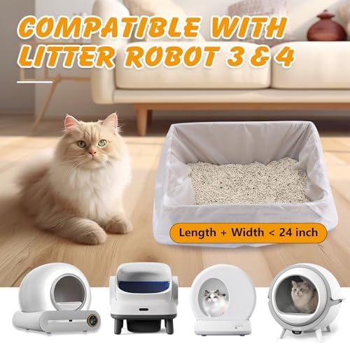 60 Pack Litter Box Bags Compatible - Image 2