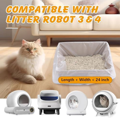 60 Pack Litter Box Bags Compatible - Image 2